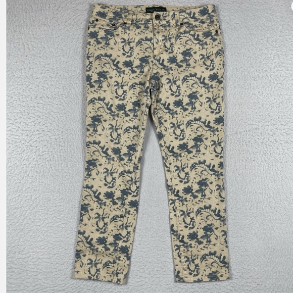 Lauren Ralph Lauren Denim - Lauren Ralph Lauren Modern Straight Ankle Jeans